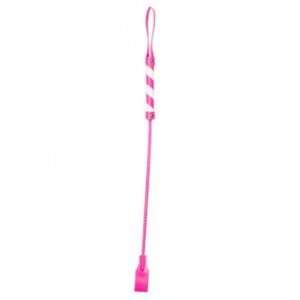  Ouch, PVC Cube Crop Pink with White Stripe and Pink String 