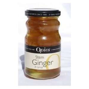 Opies Stem Ginger Jars 10 oz  Grocery & Gourmet Food