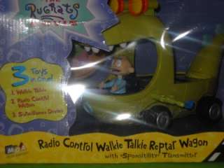 Rugrats Reptar Wagon Remote Control Walkie Talkie Figure New Rare HTF 