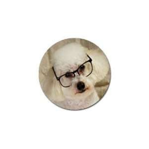 Bichon Frise 7 Golf Ball Marker (10 pk) I0663