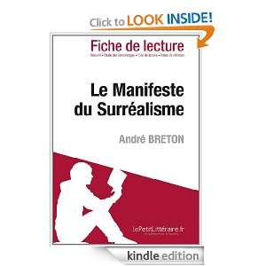 Le Manifeste du Surréalisme de André Breton (Fiche de lecture 