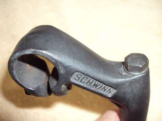 Schwinn stamped Ashtabula Scrambler stem BMX Old School  