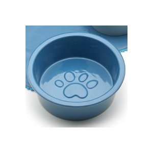  Ore   Bright Ceramic Dog Bowl   Small   Light Blue 