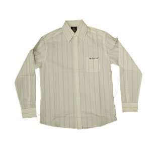 Black Label White LS Colar Shirt Size Small Sports 