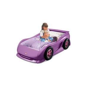  Little Tikes Purple Sports Car Twin Bed: Home & Kitchen