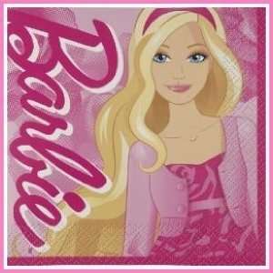    Barbie 2010 Luncheon Party Napkins 16 per Pack 