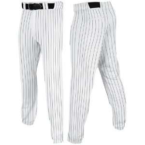   Custom Baseball Pants WHITE/BLACK PINSTRIPE AXL: Sports & Outdoors