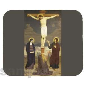    Mary Magdalene Kneeling at the Cross Mouse Pad 