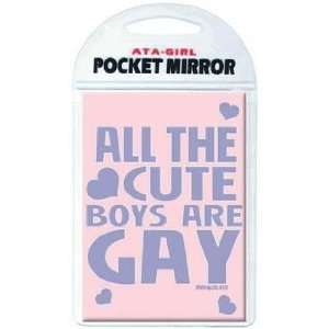   & Goliath All The Cute Boys Pocket Mirror 50664