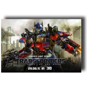   Movie Flyer 11 X 17   Tf3 III Shia Lebeouf Optimus Full Wide: Home