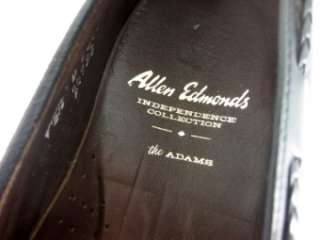 INDEPENDENCE Allen Edmonds ADAMS Black Split Toe Tassel Loafer 8.5 D 