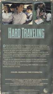 VHS HARD TRAVELINGJ.E. FREEMAN ELLEN GEER  