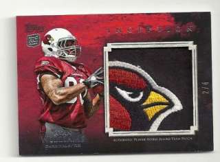 EE) 2011 Inception RYAN WILLIAMS Logo Patch Head RC Rookie 2/4 