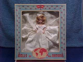 DOLLS OF ALL NATIONS #700 BRIDE MINT IN BOX 1960s  