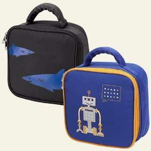   : Insulated Lunch Bag, by Four Peas, Shark and Robot: Home & Kitchen