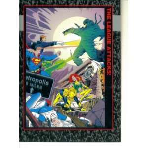  1992 Skybox The Death of Superman Card #19  The League 