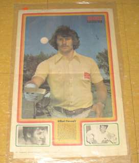 New Paper Picture Hockey Player Gilbert Perreault 1973  