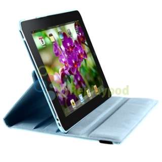   360° Rotating Magnetic Smart Cover Leather Case For iPad 2 US  