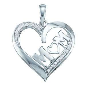  I Love you Mom Pendant for Your Dearest Mother Inscribed 