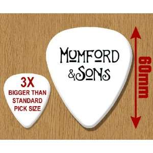  Mumford & Sons BIG Guitar Pick: Musical Instruments
