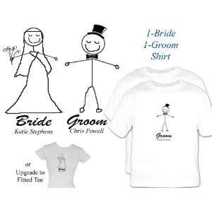   Groom shirts stck Great Bridal Shower Gift Honeymoon Clothing, Wedding