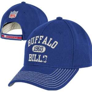 Buffalo Bills Throwback Hat: Vintage Structured Adjustable Hat:  