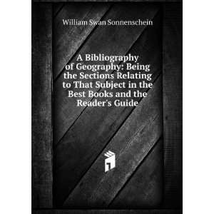   Best Books and the Readers Guide: William Swan Sonnenschein: Books