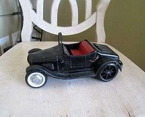   Nylint USA Metal Pressed Steel Black Ford Roadster Convertible Toy Car