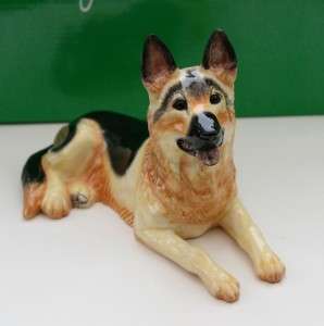 BESWICK Ceramic Dogs   GERMAN SHEPHERD Lying  