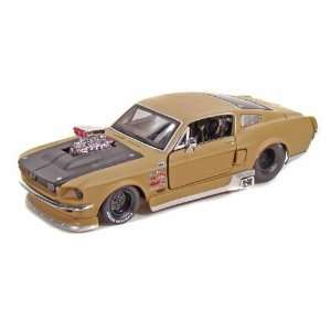  1967 Ford Mustang GT Pro Street 1/24 Primer Brown Toys 
