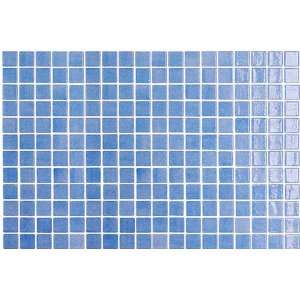   French Blue Glass Blue Mosaic Tile Kitchen, Bathroom Backsplash Tiling