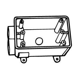    Carlon 3/4 Type Fss Weatherproof Switch Box