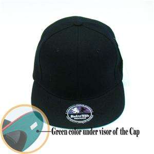 Plain Blank Snapback hat cap Flat Bill  