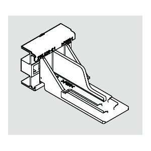  Blum 295.6400 TANDEM Natural Drawer Slides Cabinet 