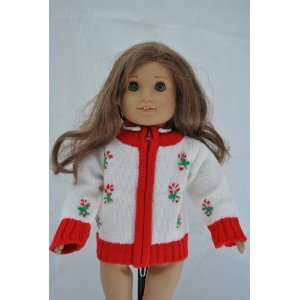   Cane Sweater for American Girl Dolls and 18 Inch Dolls Toys & Games