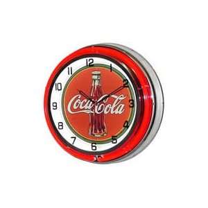  Coca Cola, Neon Clock, Bright Double 18 inch Neon Kitchen 