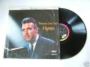 Tennessee Ernie Ford Hymns Record 45 LP Vintage NM  