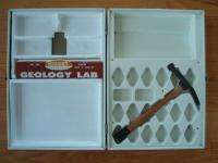 Vintage Skilcraft Geology Lab Metal Case and Rock Hammer Only  