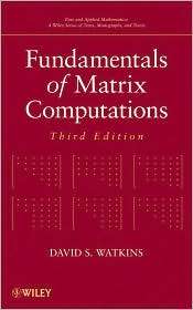   , (0470528338), David S. Watkins, Textbooks   