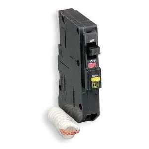   QOB115GFI Circuit Breaker,Bolt On,1 Pole,15A