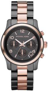 Brand New Michael Kors Rose Gold Medium Size Chronograph Ladies Watch 