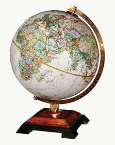   Globes, 12 National Geographic Series, Raised Relief, Bingham  