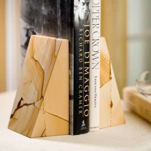  Triangle Natural Marble Bookends: Everything Else