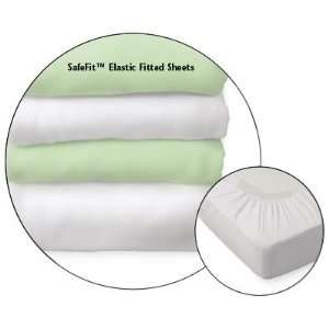  SafeFit Elastic Fitted Crib Sheet   Compact/Portable: Baby