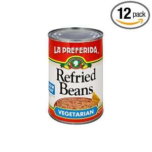 La Preferida Refried Beans Vegetarian Grocery & Gourmet Food