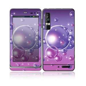  Motorola Droid 3 Decal Skin Sticker   Bubbles Everything 