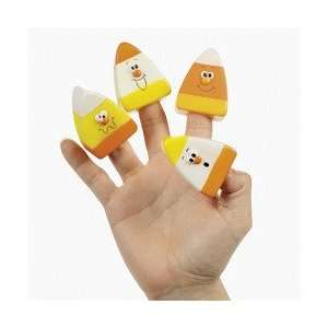  CANDY CORN FINGER PUPPETS (2 DOZEN)   BULK Toys & Games