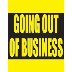  Going Out of Business   Standard Poster   22x28 Office 