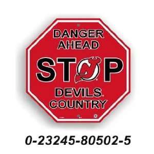  New Jersey Devils Stop Sign *SALE*