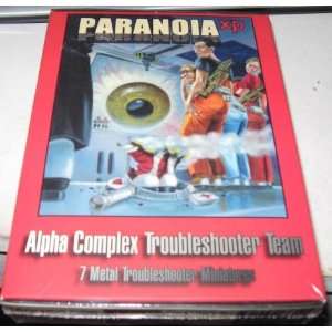    Paranoia XP Alpha Complex Troubleshooter Team Toys & Games